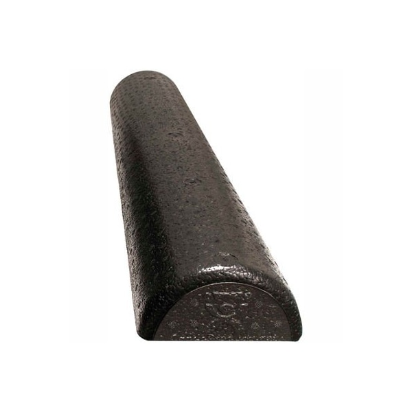Fabrication Enterprises CanDo Black Composite Foam Roller, Half-Round, 6" Dia. x 18"L 30-2292 - main